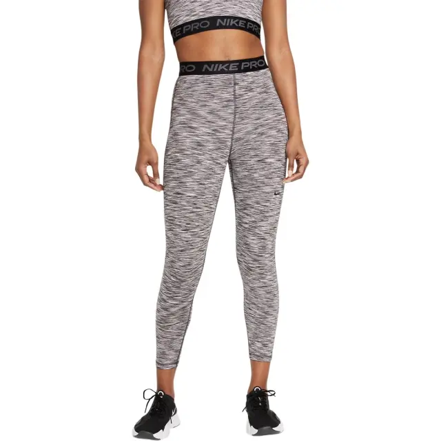 Nike Pro High-Waisted Crop (DA1012-010) - Μαύρο - XL