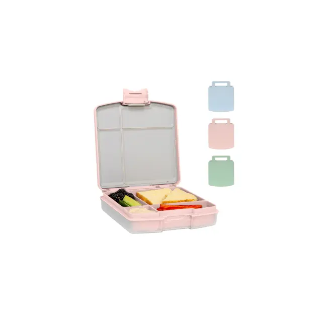 Δοχείο Φαγητού Ubbi Bento Με 4 Χωρίσματα Cloudy Blue UB-10351 2