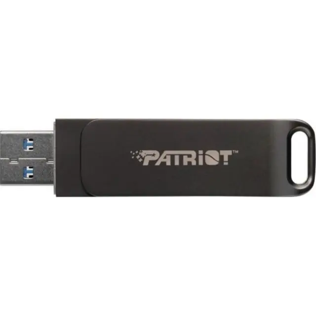 Patriot Rage R550 128Gb Black USB-A und USB-C 3.2 Gen 1 (PE128GR550DSAD) (PATRPE128GR550DSAD)