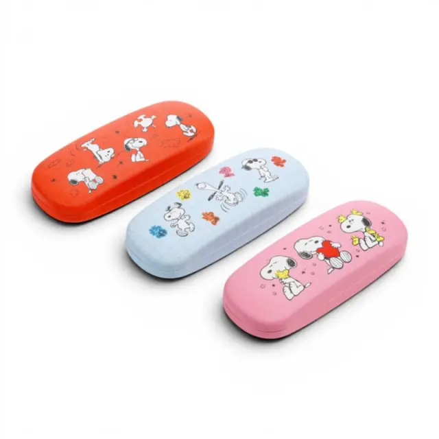 Puckator Θήκη Γυαλιών / Peanuts Glasses-Sunglasses Case: Snoopy & Woodstock (3 χρώματα) - Γαλάζιο 3