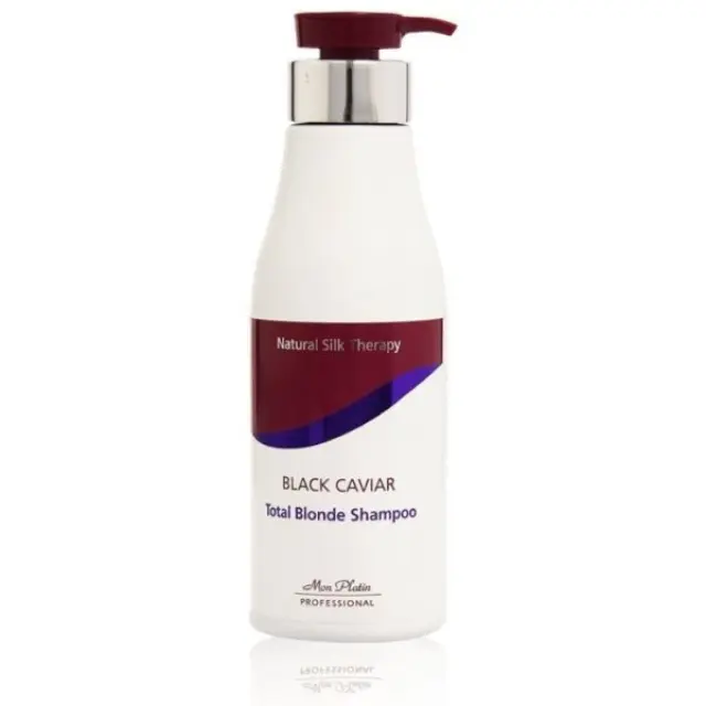 Mon Platin Black Caviar Total Blonde Hair Shampoo 500ml