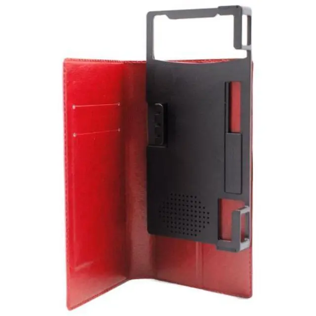 Θήκη Universal Flip Book Large για Κινητά Τηλέφωνα 4.5''-5.0'' Master Grap Κόκκινο N21167