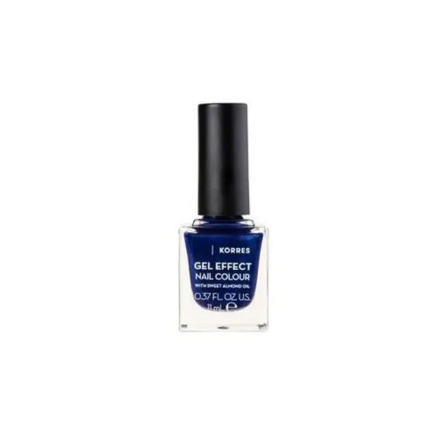 Korres Gel Effect Gloss Βερνίκι Νυχιών Μακράς Διαρκείας 87 Infinity Blue 11ml