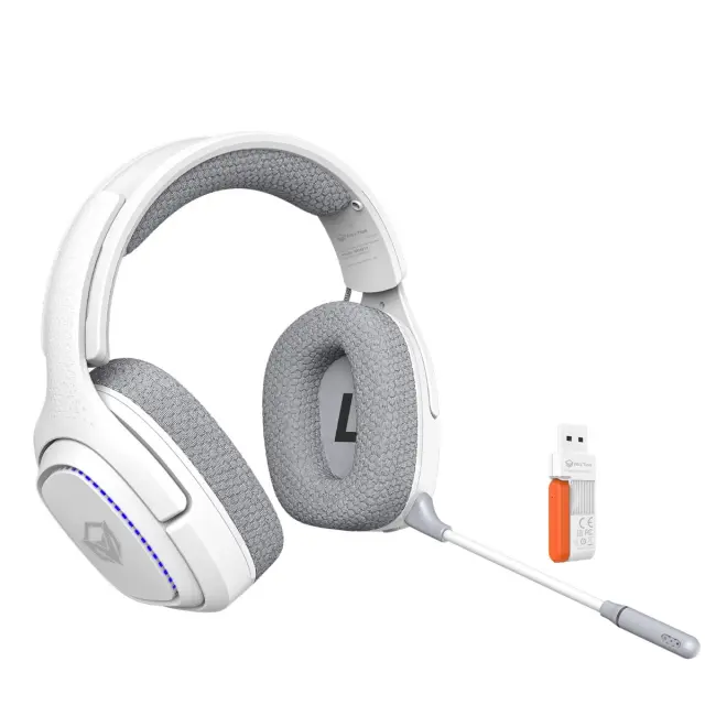 Meetion BTH012 2.4G Bluetooth Gaming Ακουστικά Λευκό 17.006.0028