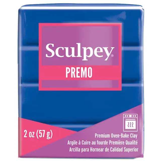 Πολυμερικός Πηλός Premo Sculpey - 5063 Cobalt Blue Hue - 57gr