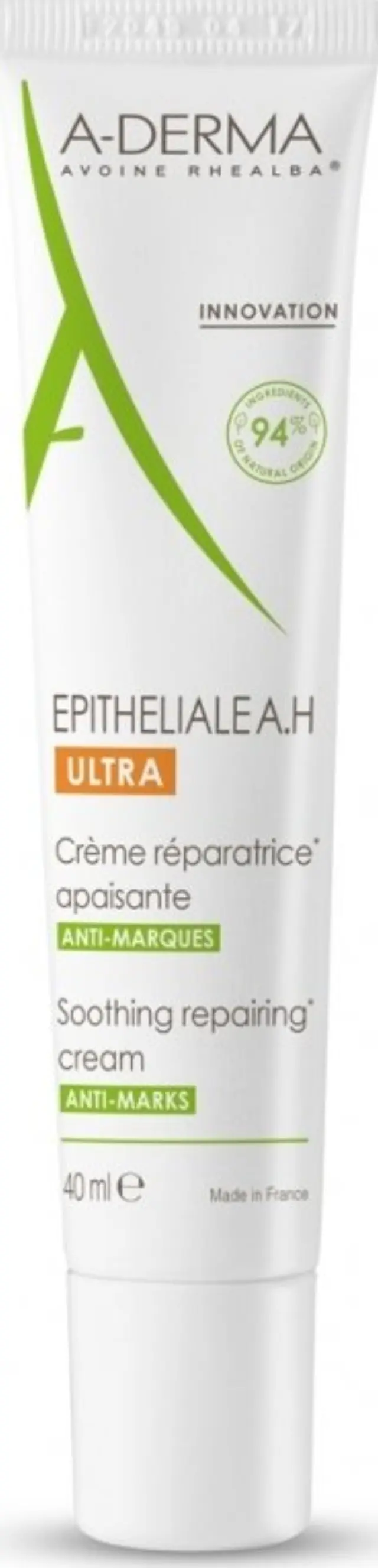 A-Derma Epitheliale A.H. ULTRA REPAIR Καταπραϋντική Eπανορθωτική Κρέμα κατά των Σημαδιών για το Διαταραγμένο Δέρμα Πρόσωπο & Σώμα, 40ml