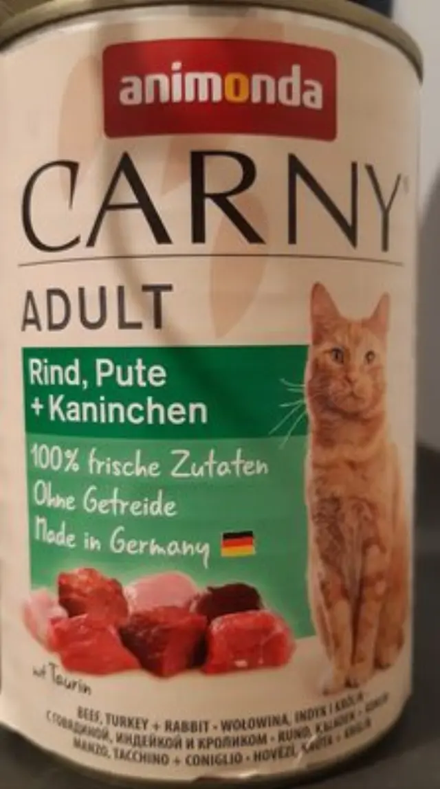 Animonda Carny Cat Adult Πατέ Με Μοσχάρι, Γαλοπούλα & Κουνέλι 400gr Μονόχρωμο