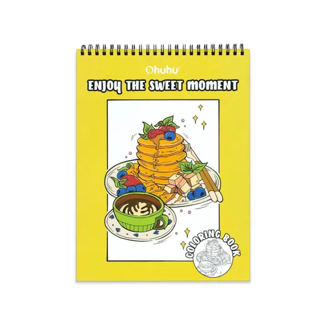Ohuhu Coloring Book Enjoy the Sweet Moments