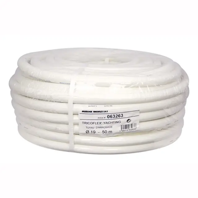 HOZELOCK Yachting 50m 3/4" (19mm) Ολόλευκο Λάστιχο Ιδανικό Για Σκάφη