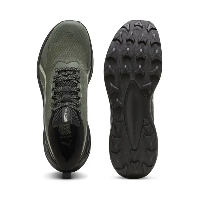 PUMA Pounce Lite Ανδρικά Αθλητικά Παπούτσια Trail Running Πράσινα 313736-03 3