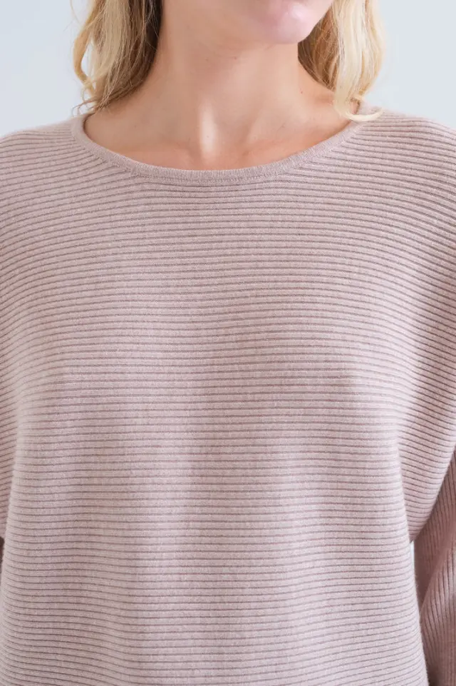 COMPANIA FANTASTICA KNITTED SWEATER (63C/10402 BEIGE) - M 3