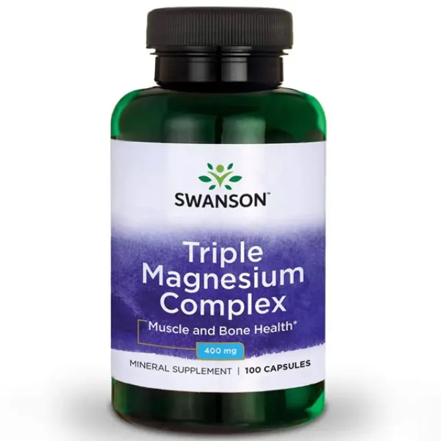 Triple Magnesium Complex 400mg Veg 300caps - Swanson