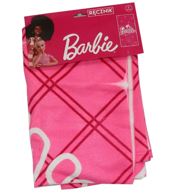 Πετσέτα θαλάσσης Barbie beach towel microfiber 70*140cm 2