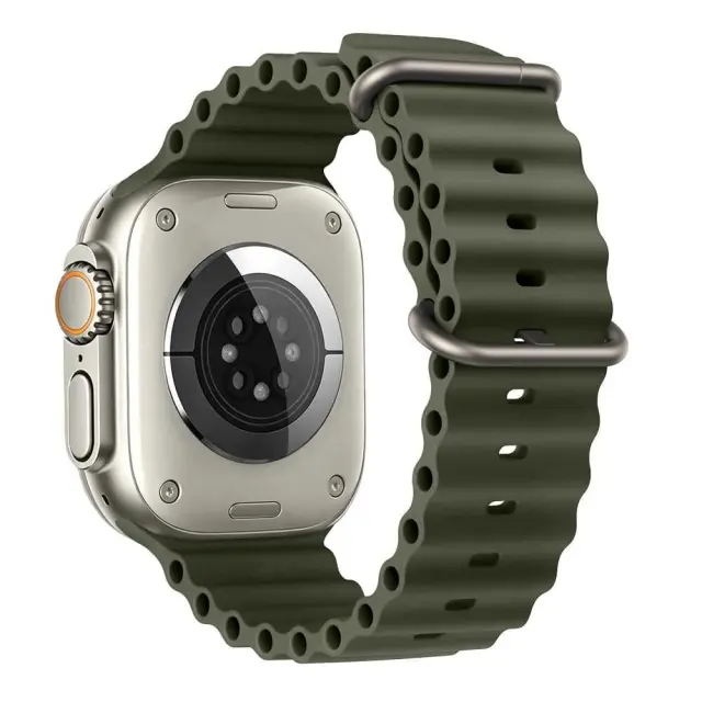 Tech-protect Iconband Pro Apple Watch 8 / 9 / 10 / 11 / 12 / Se / Ultra (44 / 45 / 46 / 49 Mm) Military Green 3