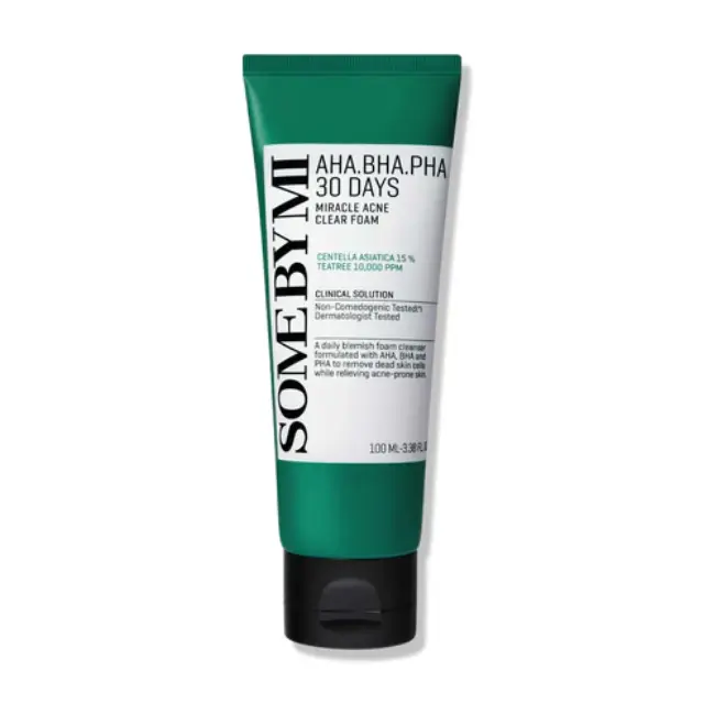 Some By Mi | AHA BHA PHA 30 Days Miracle Acne Clear Foam Αφρός Καθαρισμού Για Την Ρύθμιση Λιπαρότητας | 100ml
