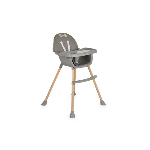 Moni Biscotti Καρεκλάκι Φαγητού 2 in 1 Grey 3801005152667