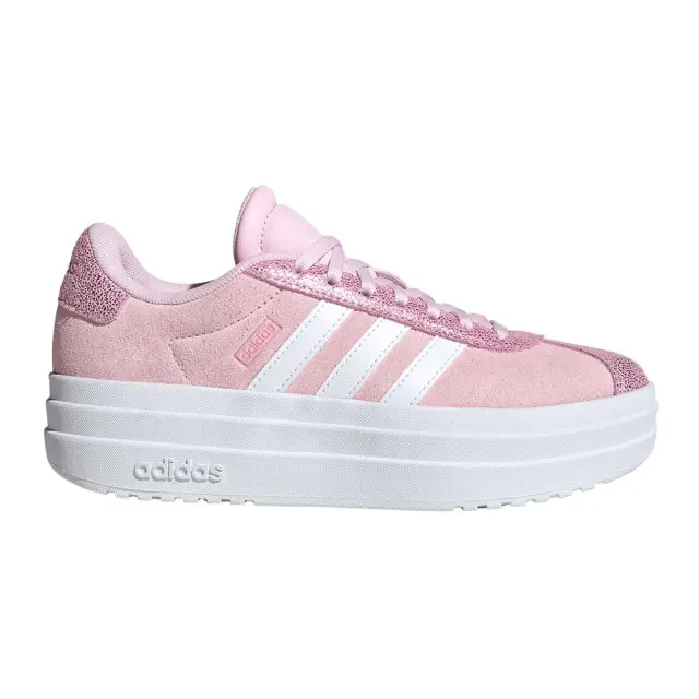 adidas Sportswear Girl's VL Court Bold Suede J Ροζ JS3478 (adidas Sportswear)