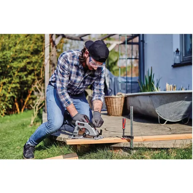 Einhell 4331210 - Δισκοπρίονο Μπαταρίας TE-CS 18/190 Li BL 18V με Σύστημα Αναρρόφησης 190 mm (Χωρίς Μπαταρία και Φορτιστή) 2