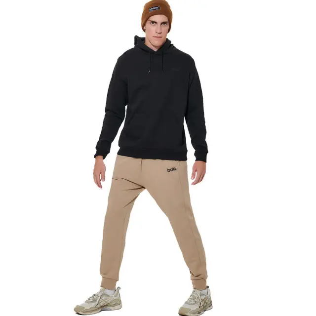 Body Action Fleece Hoodie Black 063611-01-01 - 3XL 3