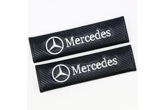 Προστατευτικά μαξιλαράκια ζώνης carbon 2τμχ OEM –Mercedes