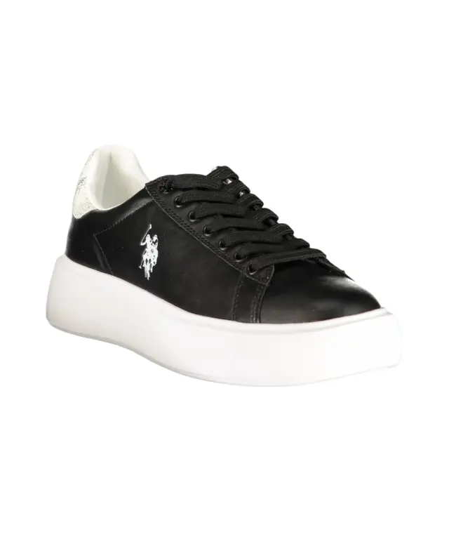 U.S. Polo Assn. - Γυναικεία Sneakers Zabry ZABRY001WEYN2-BLKSIL Μαύρο 2