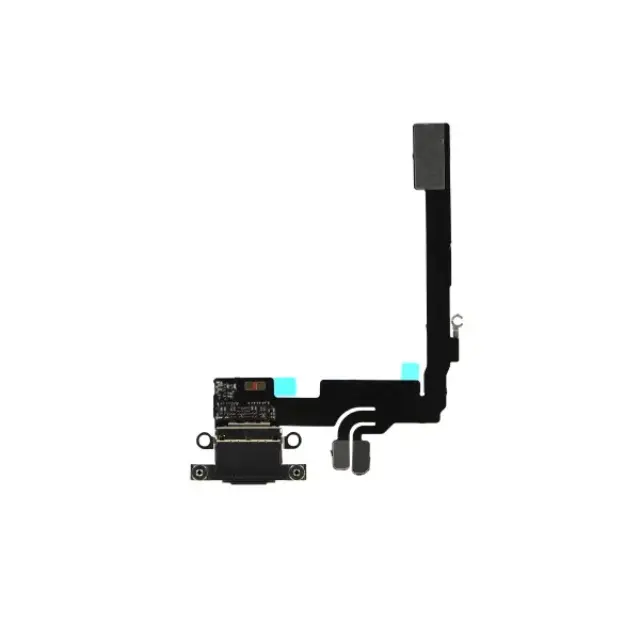 CHARGING PORT FLEX FOR IPHONE 16 PRO BLACK TITANIUM
