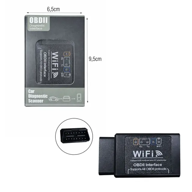 Διαγνωστικό Αυτοκινήτου OBDII WiFi Scanner - OBDII WiFi Car Diagnostic Scanner SC03-L09 2