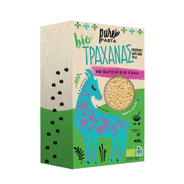 Παιδικός Τραχανάς με Κατσικίσιο Γάλα Pure Pasta