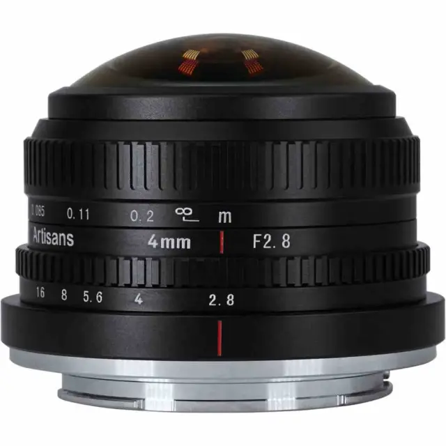 7Artisans MF Fisheye 4mm f/2.8 Fuji X