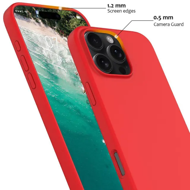 Magsafe Θήκη για iPhone 16 Pro Max- Κόκκινη OEM 2