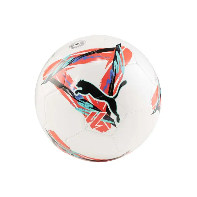 Puma Orbita La Liga Size 5 Foot Ball Άσπρο - Κόκκινο 084288-01 (Puma) - 5 2