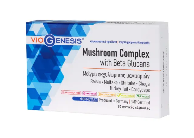 VioGenesis | Mushroom Complex with Beta Glucans | 30 caps