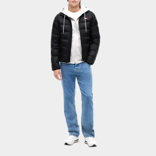 Tommy Hilfiger - Αδιάβροχο Ανδρικό Light Jacket Relaxed Fit DM0DM23231-BDS Μαύρο - 2XL 3