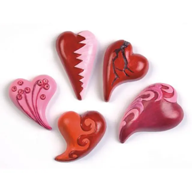 Καλούπι 5 Σχέδια - Hearts 2