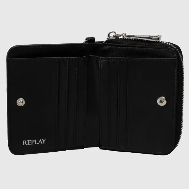 Πορτοφόλι Με Αλυσίδα Replay FW01B4.000.A7243S.C098 Μαύρο - ONESIZE 2