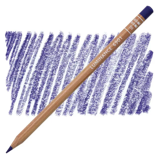 Ξυλομπογιά Caran d'Ache Luminance - 135 Bleu de Nimes