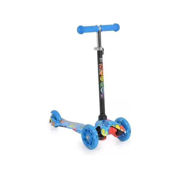 Moni Παιδικό Πατίνι Fidget Τρίτροχο για 3+ Ετών Μπλε 3800146227944