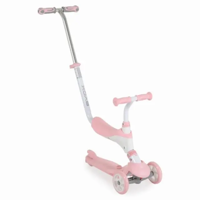 Byox Πατίνι Με Λαβή Γονέα Tristar Pink 3801005300020