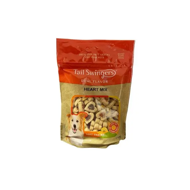 Tail Swingers Dual Flavor Μαλακές Λιχουδιές Heart Mix 125gr