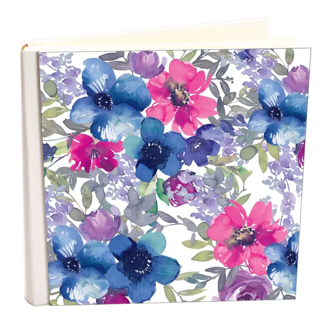 Άλμπουμ my album floral 12 άλμπουμ με ριζόχαρτο 35x35cm και κουτί άλμπουμ
