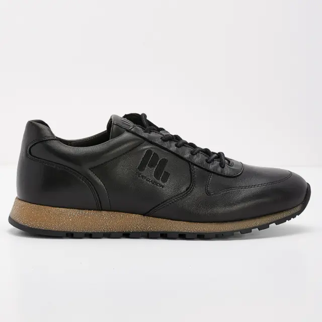 Pius Gabor Sneakers Ανδρικό δέρμα Μαύρο PGA/049610 12-BLACK - 45