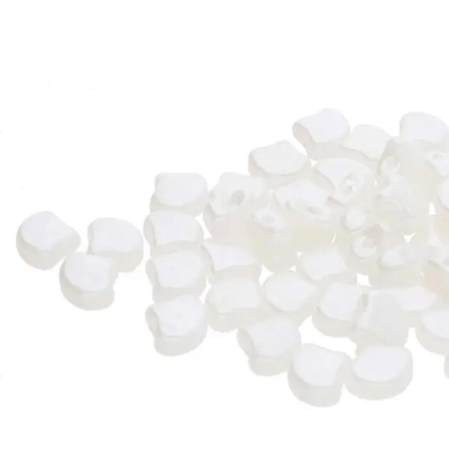 Χάντρα Matubo Ginko 7.5mm - White Opal White Luster ~10gr