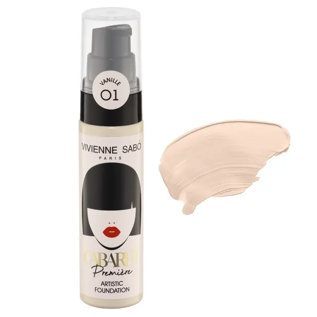 Vivienne Sabo Artistic Foundation Cabaret Premiere 25ml | Απόχρωση 01 Vanilla