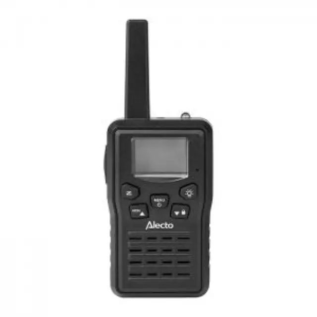 Walkie talkie με εμβέλεια έως και 10 km, σε μαύρο χρώμα. 2