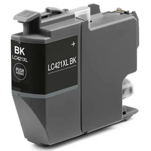Μελάνι BROTHER Συμβατό LC421XL BK Σελίδες: 500 Black