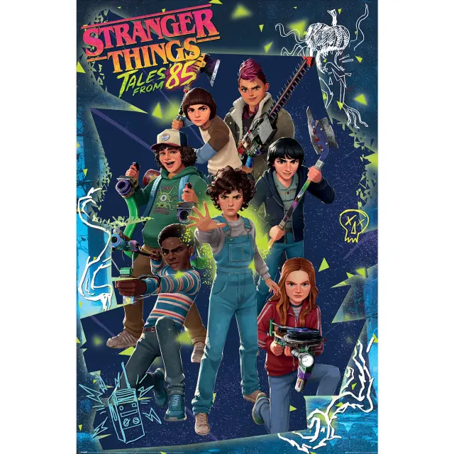 Αφίσα Stranger Things Tales From 85 Cast 61×91,5εκ – PP2512241