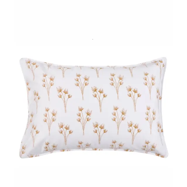 Σετ Μαξιλαροθήκες 2 Τεμαχίων Kentia Louise A Mustard- Beige 50X70
