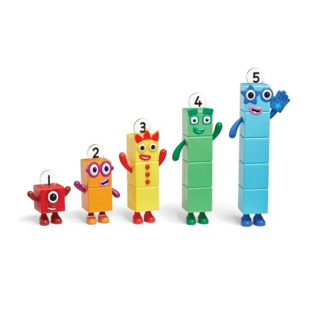 Learning Resources Numberblocks Αριθμοκυβάκια χαρακτήρες 1 έως 5 για 3+ ετών HM 95356-UK