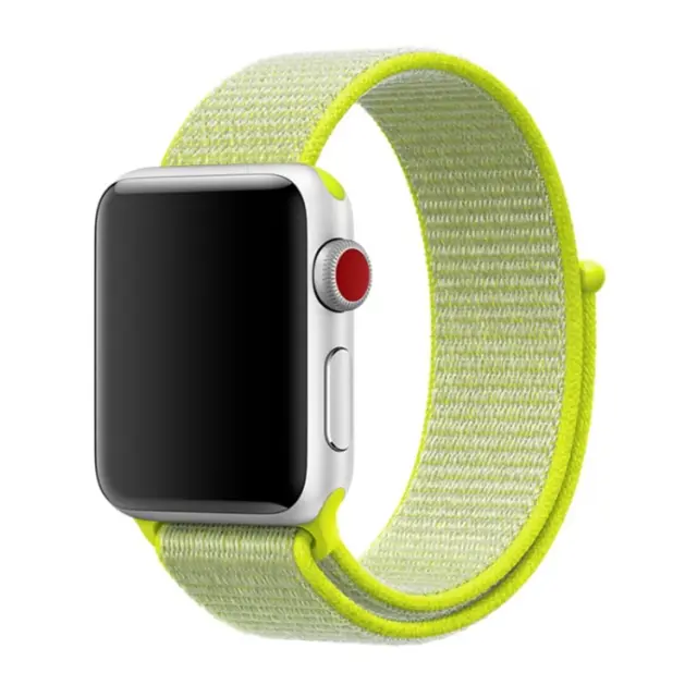 Λουράκι Nylon Velcro για Apple Watch 38/40/41/42(series 10/11/12)mm - Light Green OEM