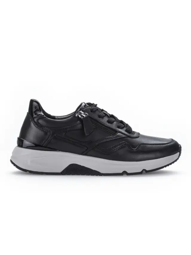 Gabor Sneakers Γυναικείο δέρμα Μαύρο GAB/76896 002-BLACK - 38 3